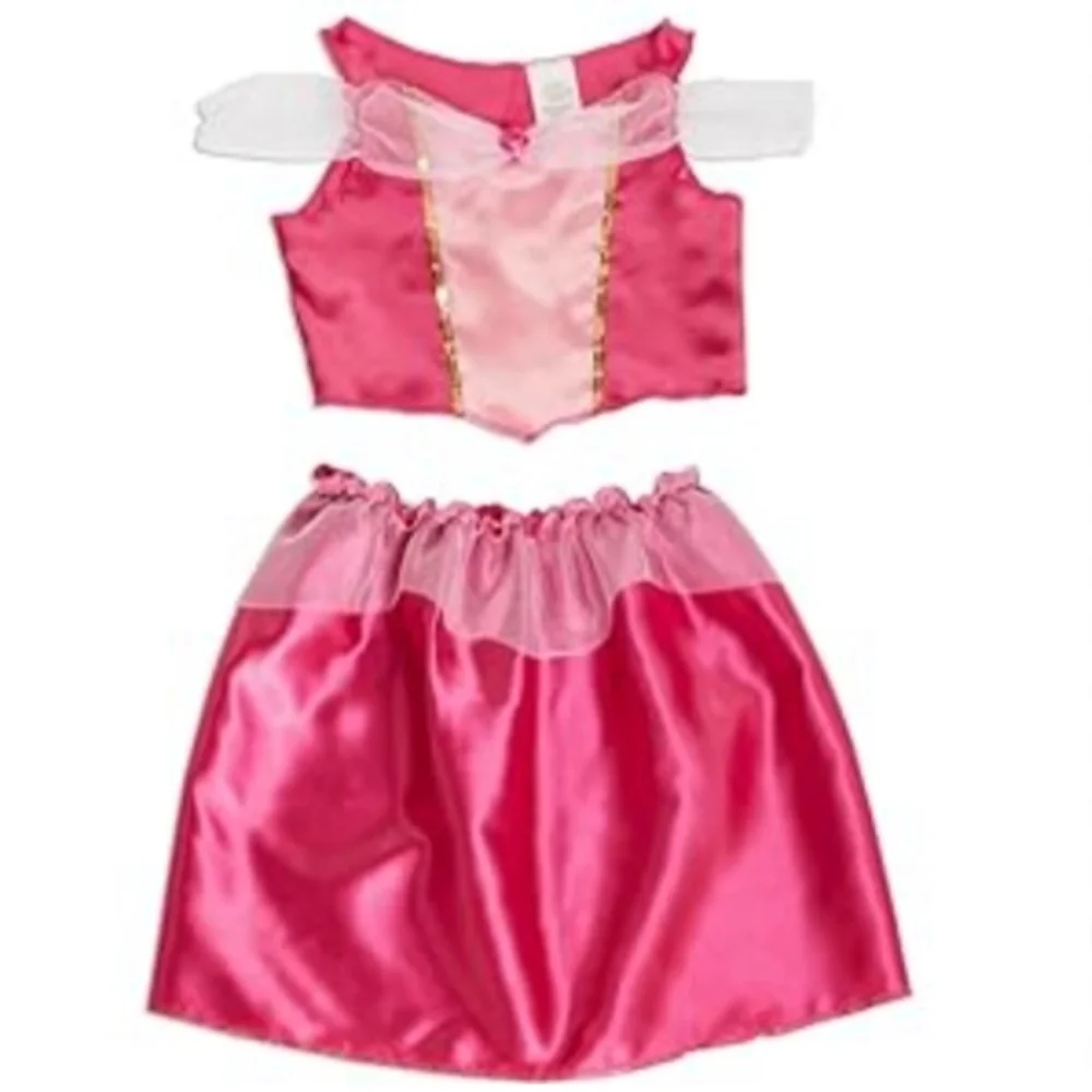 DISNEY Princess Sleeping Beauty 2pc Dress Up a Aurora Girl Costume Halloween NWT